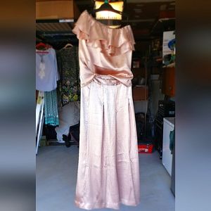 Baby Pink Silk Outfit - So Pretty